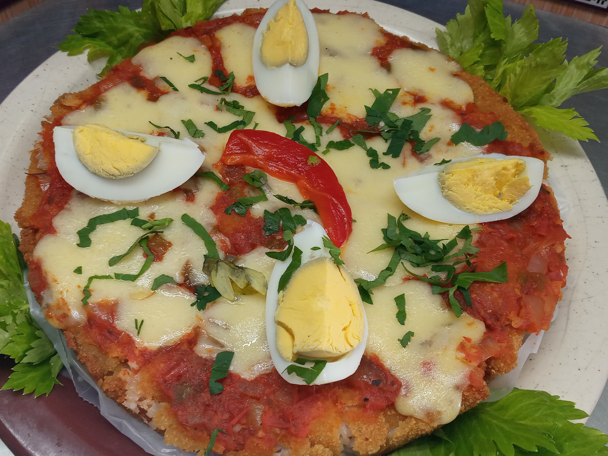 (581) FILET A LA PIZZA