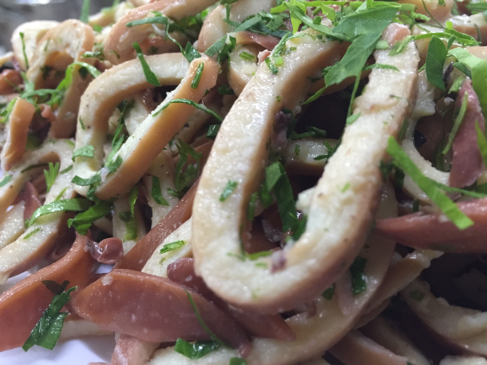 (523) ensalada de CALAMAR  (x 250 grm)