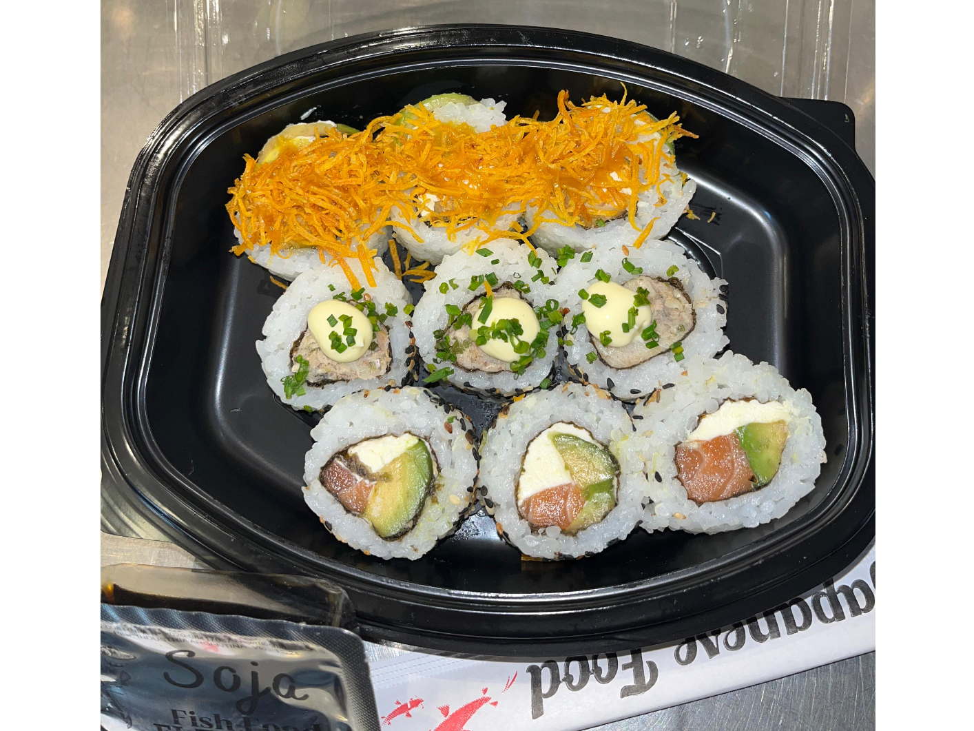 (662) MIX ROLL   x9 piezas   (variado)