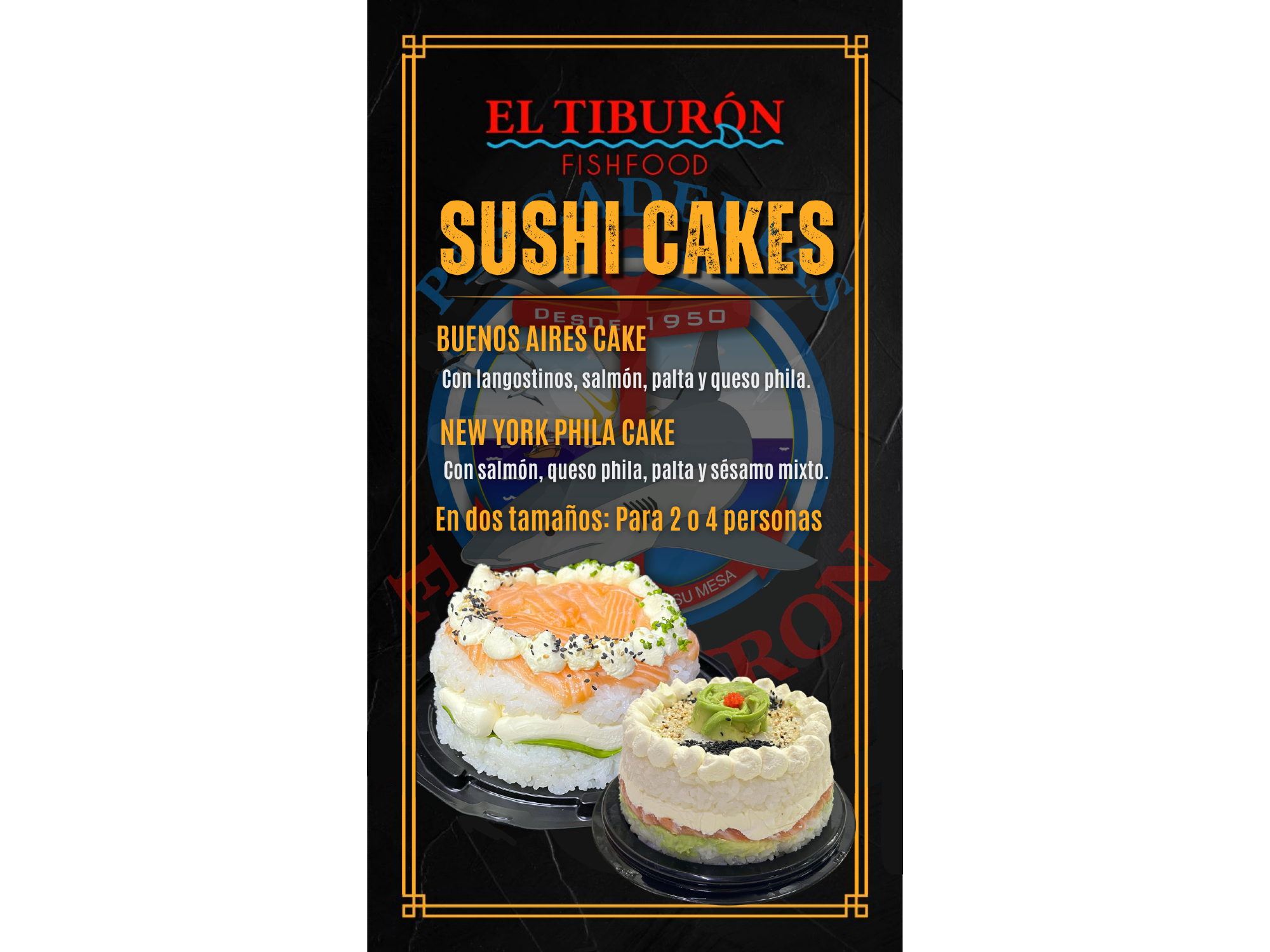 SUSHI CAKES