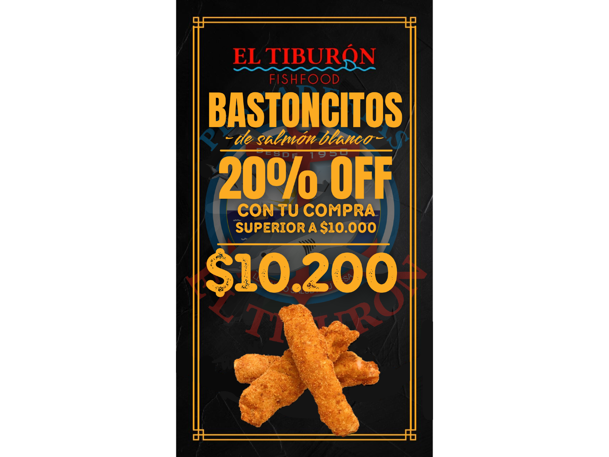 (303) PROMO  BASTONCITO ( con la compra  superior a $10000)