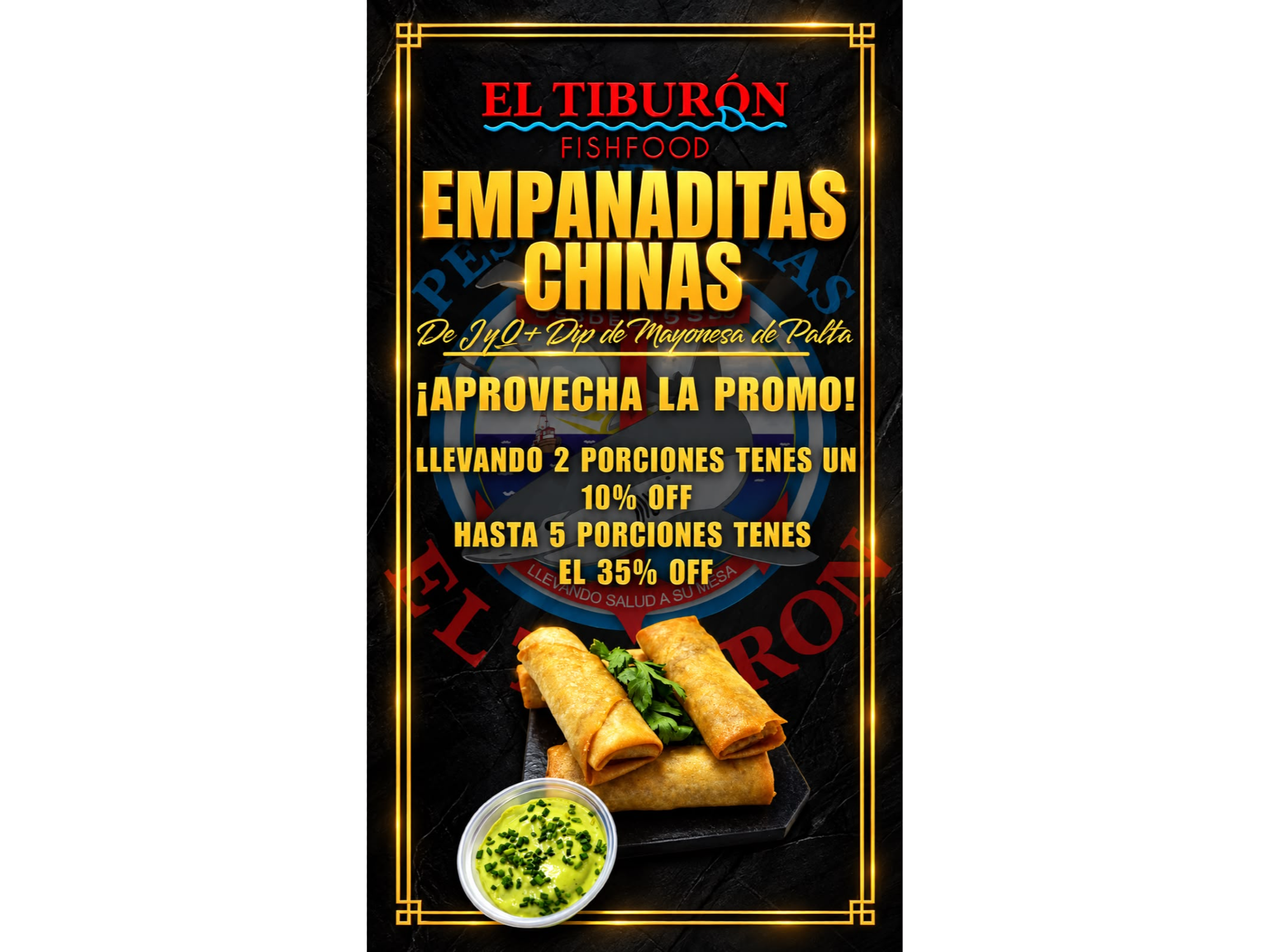 PROMO EMPANADITAS CHINAS DE JYQ