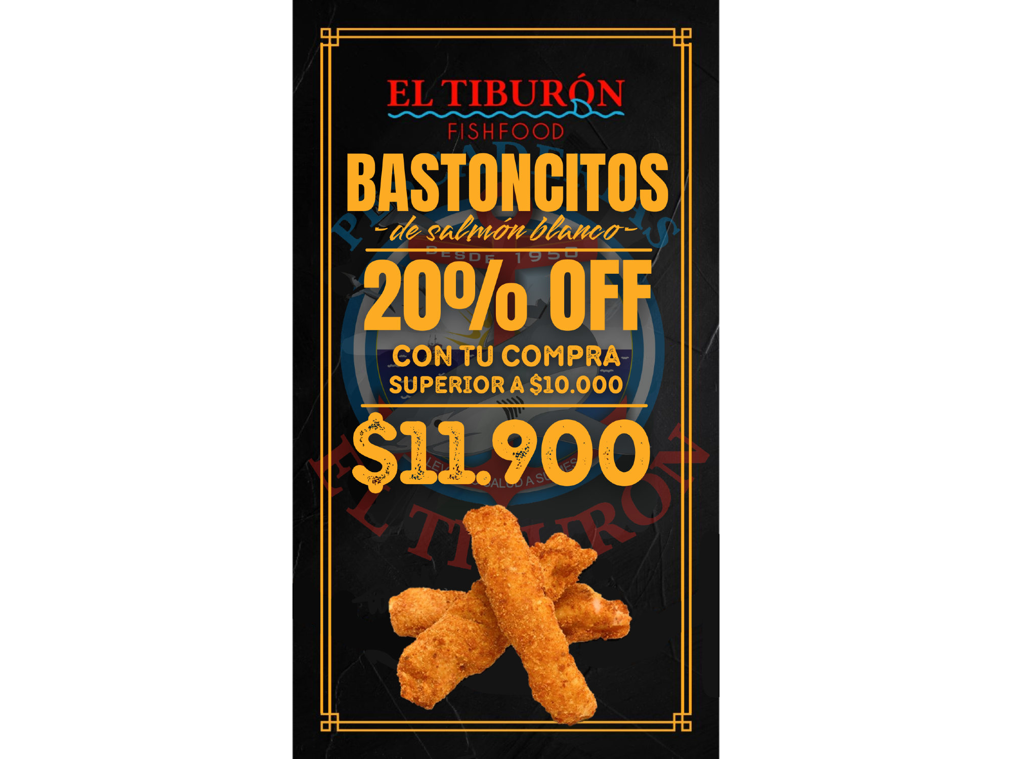 (903) PROMO  BASTONCITOS ( con la compra  superior a $10000)