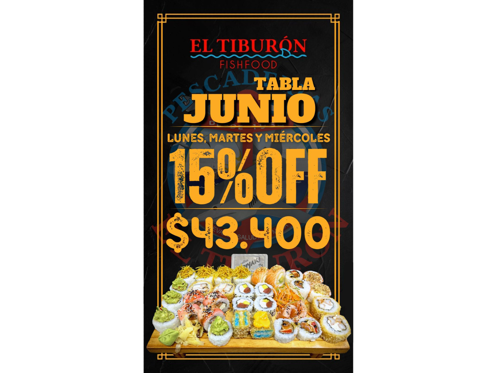 (901) PROMO TABLA JUNIOx30 PIEZAS