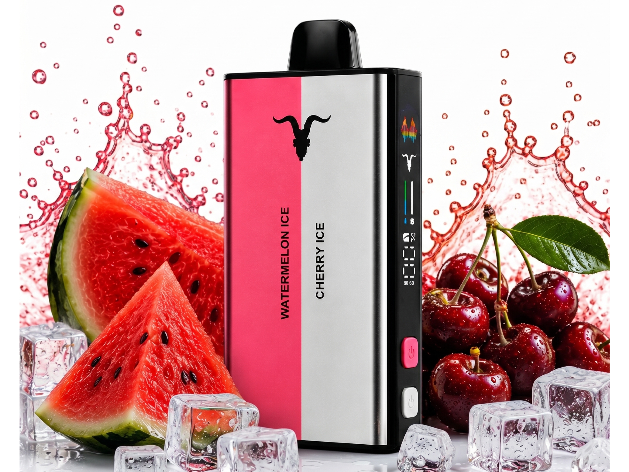 Watermelon Ice - Cherry Ice 🍉🧊Mix 🍒🧊 (Sandía refrescante - Cereza refrescante)