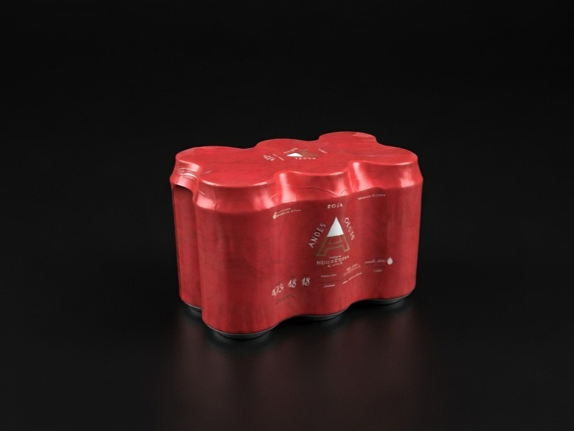 Pack x6 Latas - Andes Roja 473 cc