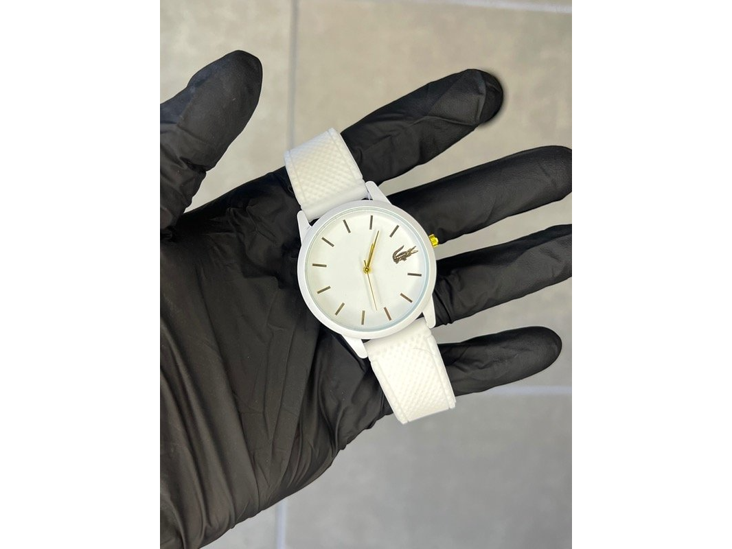RELOJ LACOSTE GOLD BLANCO