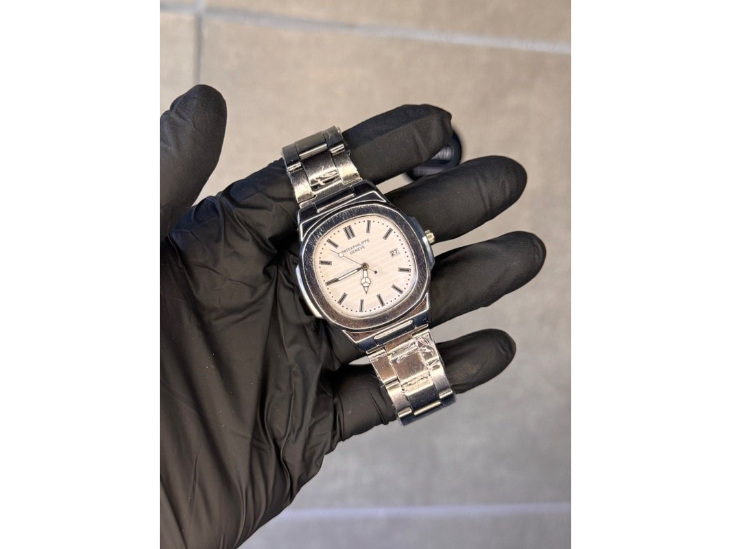 RELOJ PATEK PHILIPPE PLATA BLANCO