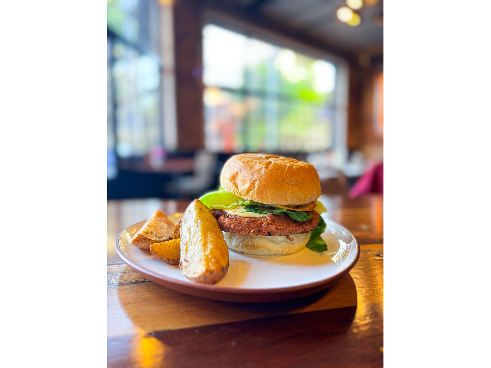 Hamburguesa Veggie a las Brasas