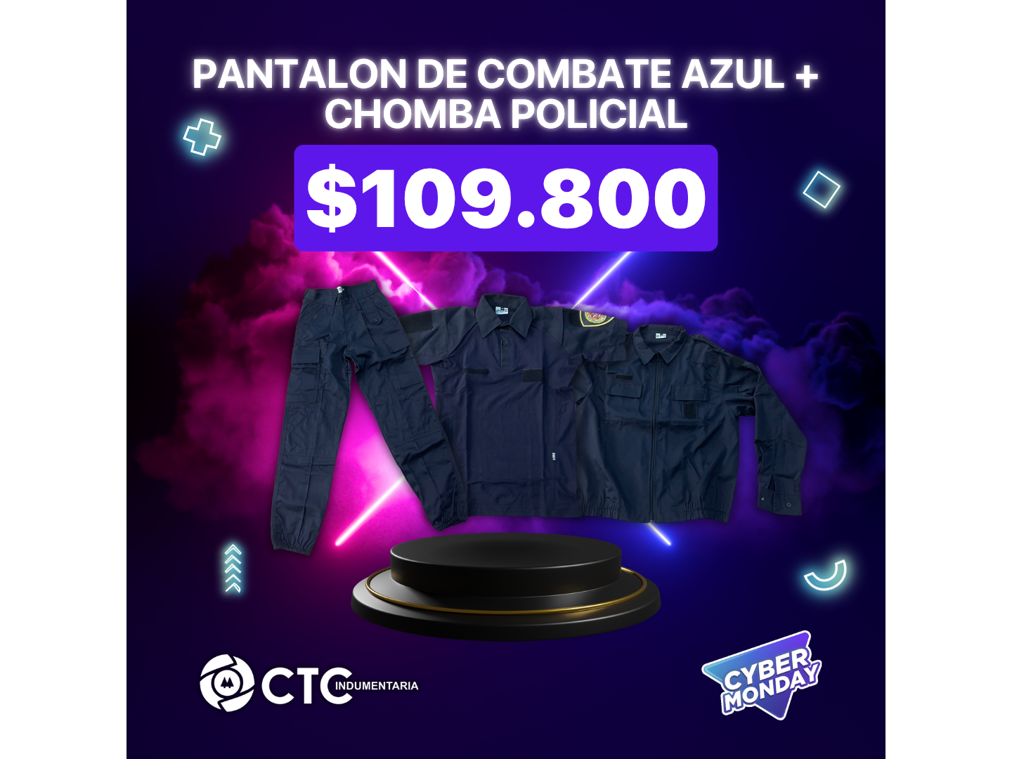 Chomba Policial + Pantalon Policial