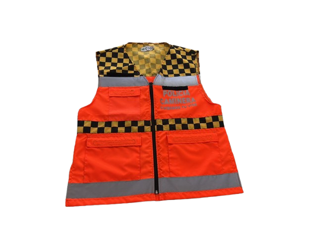 Chaleco Reflectivo Policía Caminera
