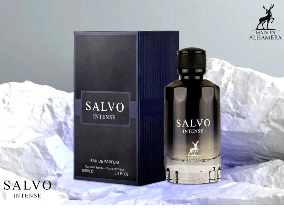 Maison Alhambra Salvo Intense  Eau De Parfum Masculino 100 ml Original
