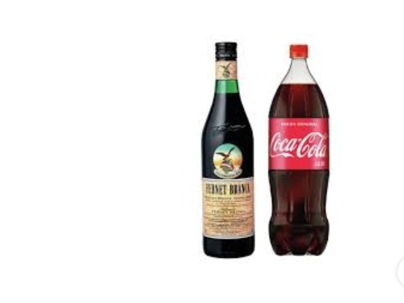 Fernet Branca 710 ml +1 coca cola 1,75