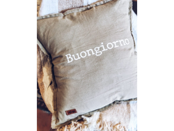 Almohadon buongiorno 100% tusor