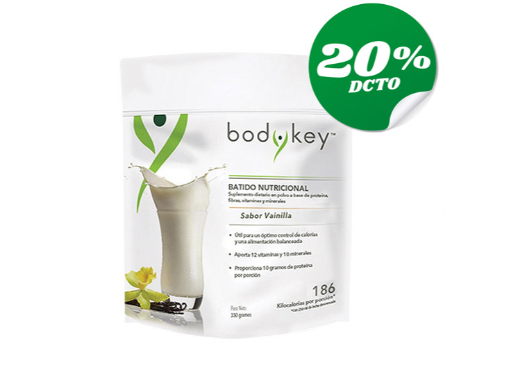 Bodykey  batido nutricional sabor vainilla