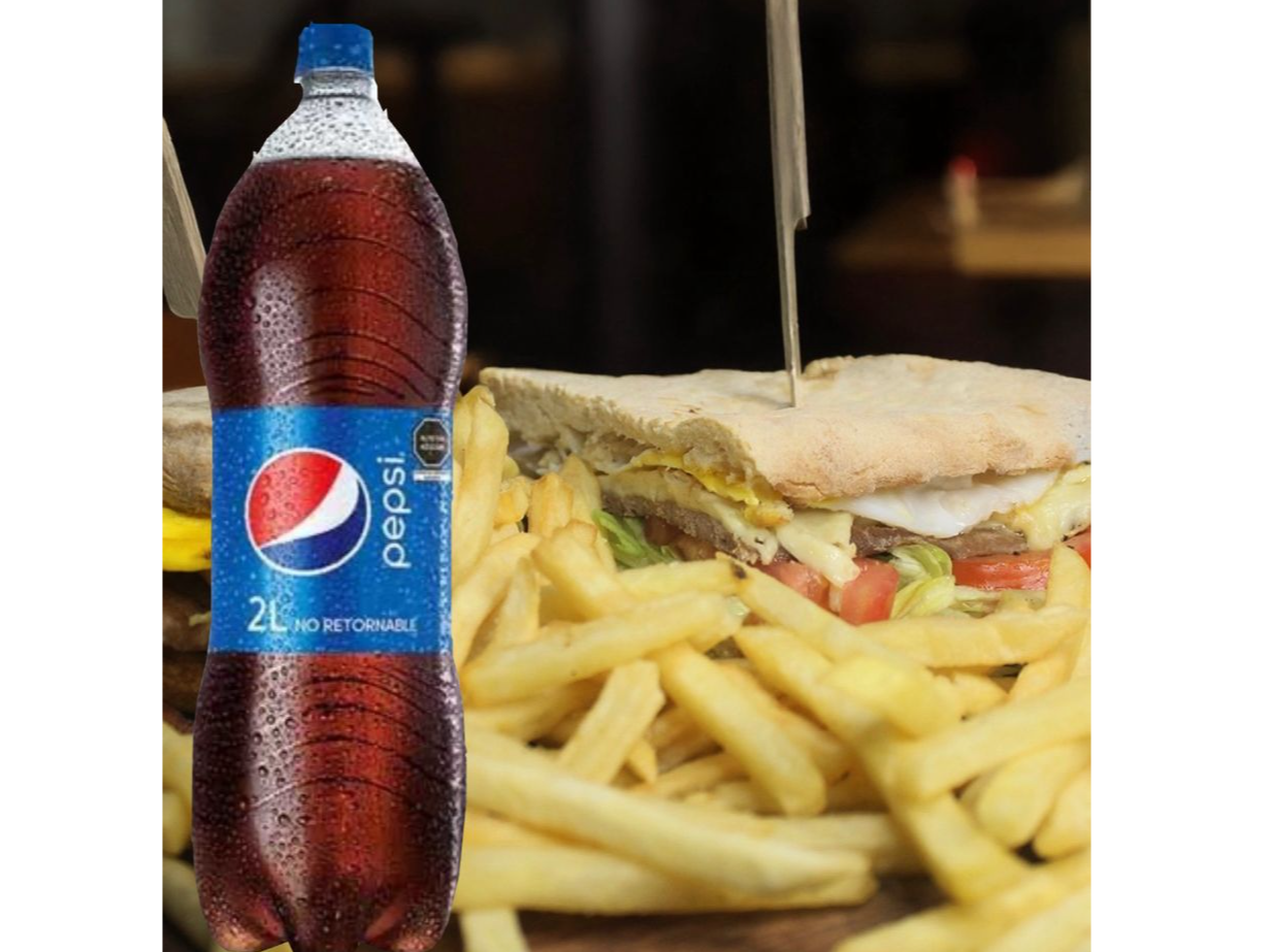 2 LOMOS COMPLETOS + PESPI DE 2lt