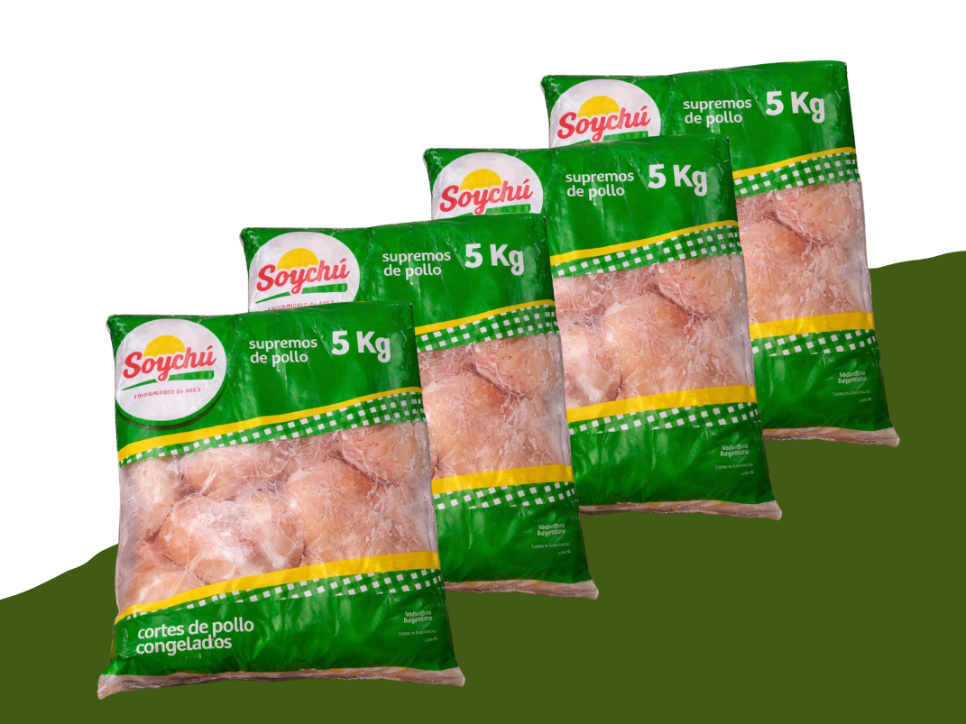 Supremas SoyChú CONGELADAS  (el kg $ 6.416)