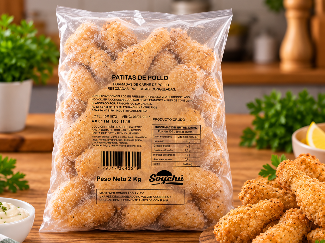 Patitas de pollo