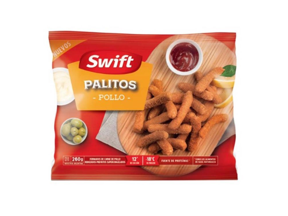 PALITOS DE POLLO SWIFT 12 X 260gr