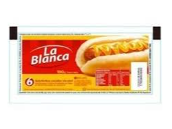 LA BLANCA SALCHICHAS 24 X 6
