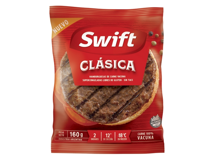 HAMB SWIFT CLASICA 30 X 2 X 160gr de Distribuidora-ya