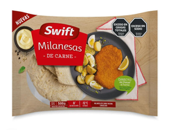 MILANESAS DE CARNE VACUNA x 500gr