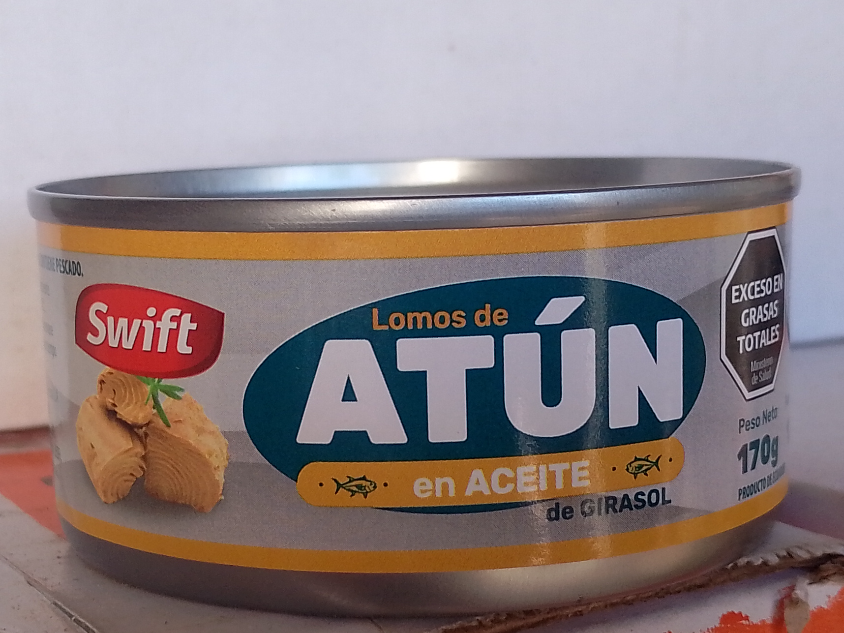 LOMO DE ATUN EN ACEITE X 170gr