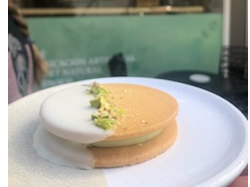 Alfajor de pistacho