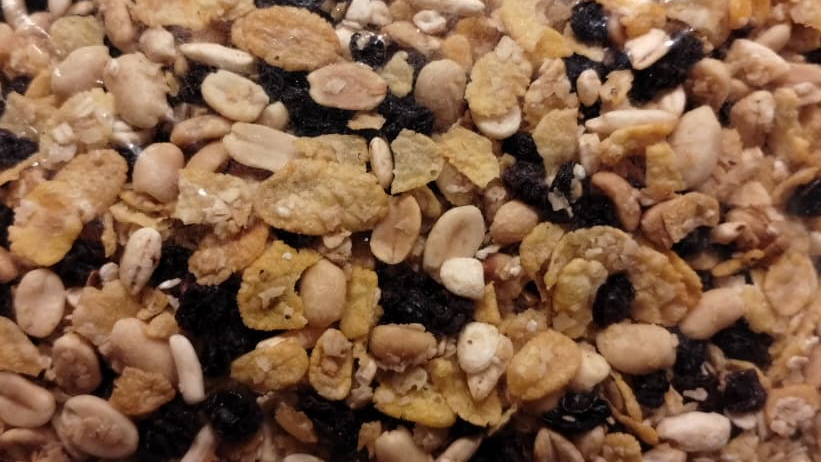 Granola crocante con miel