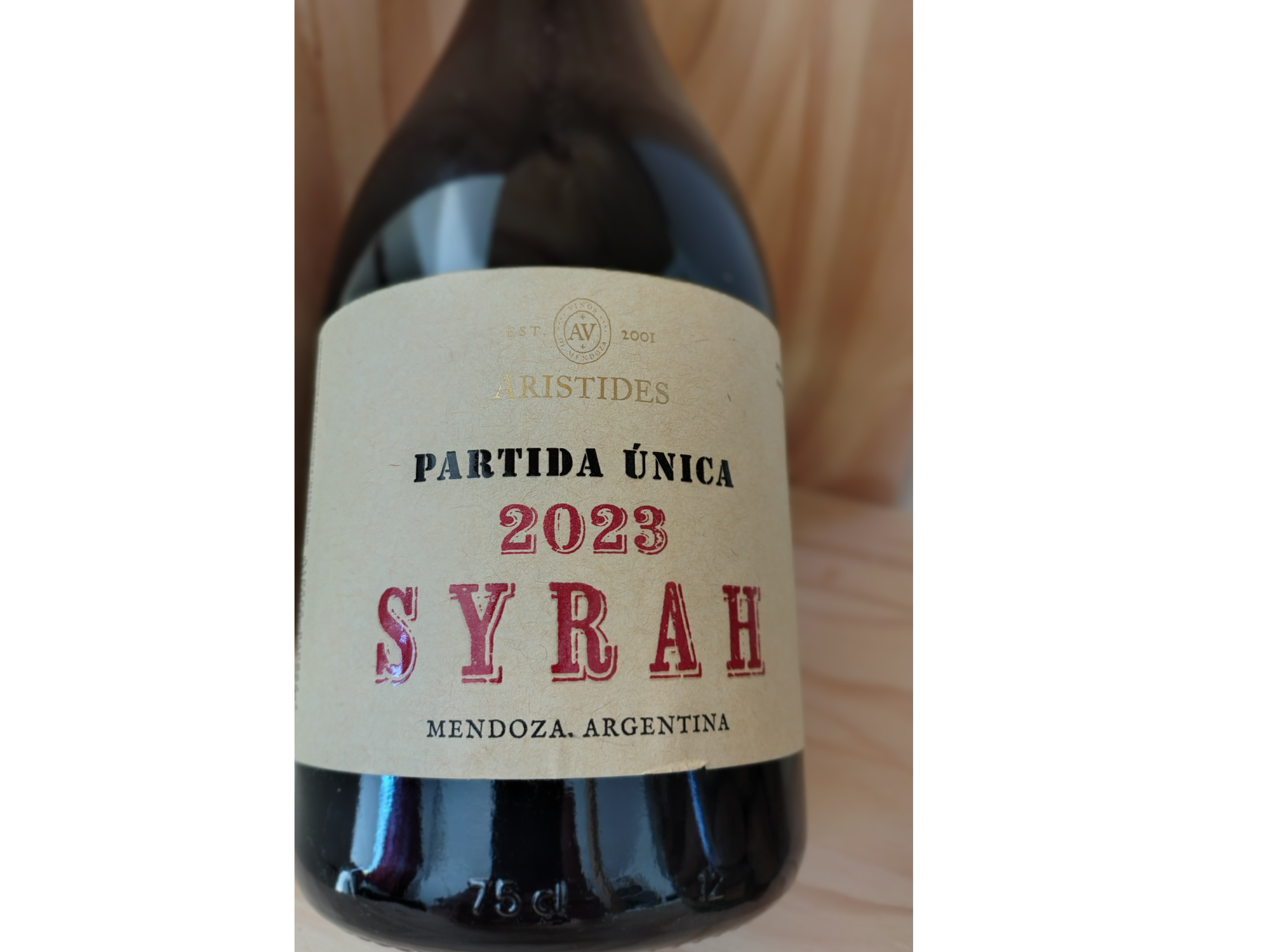 Partida Unica Syrah