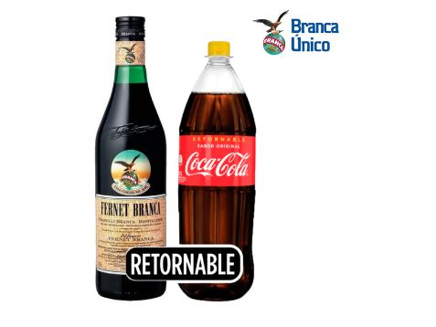 Fernet Branca 750cc+1 Coca RET 2,5L