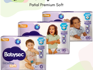 Babysec premium soft jumbopack de Pañalera Copito