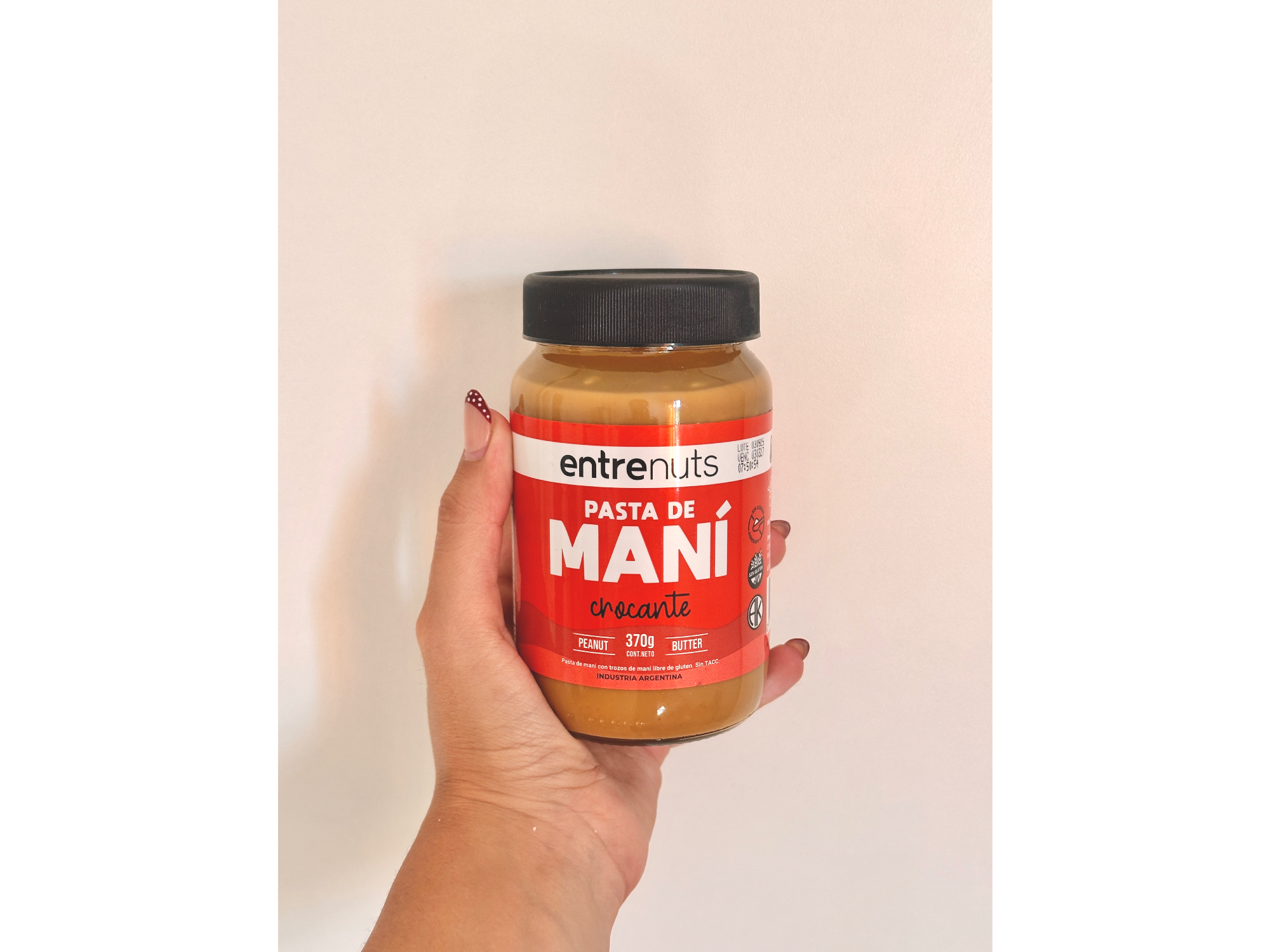 PASTA DE MANÍ CROCANTE