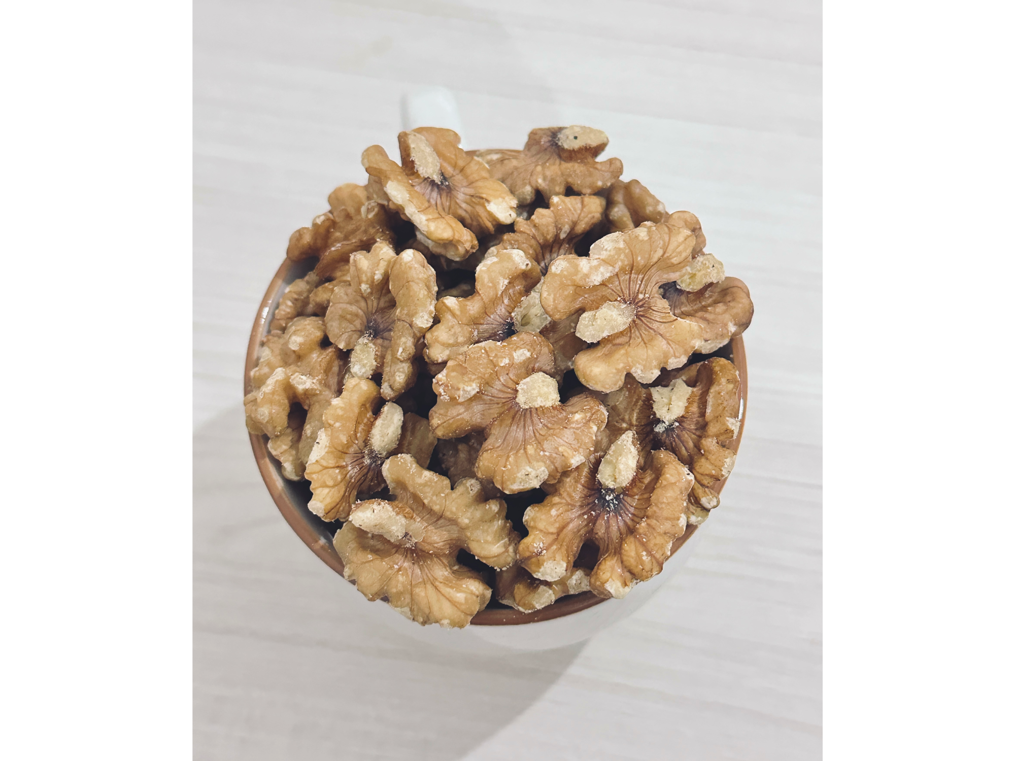 NUEZ MARIPOSA BLANCA LIGHT