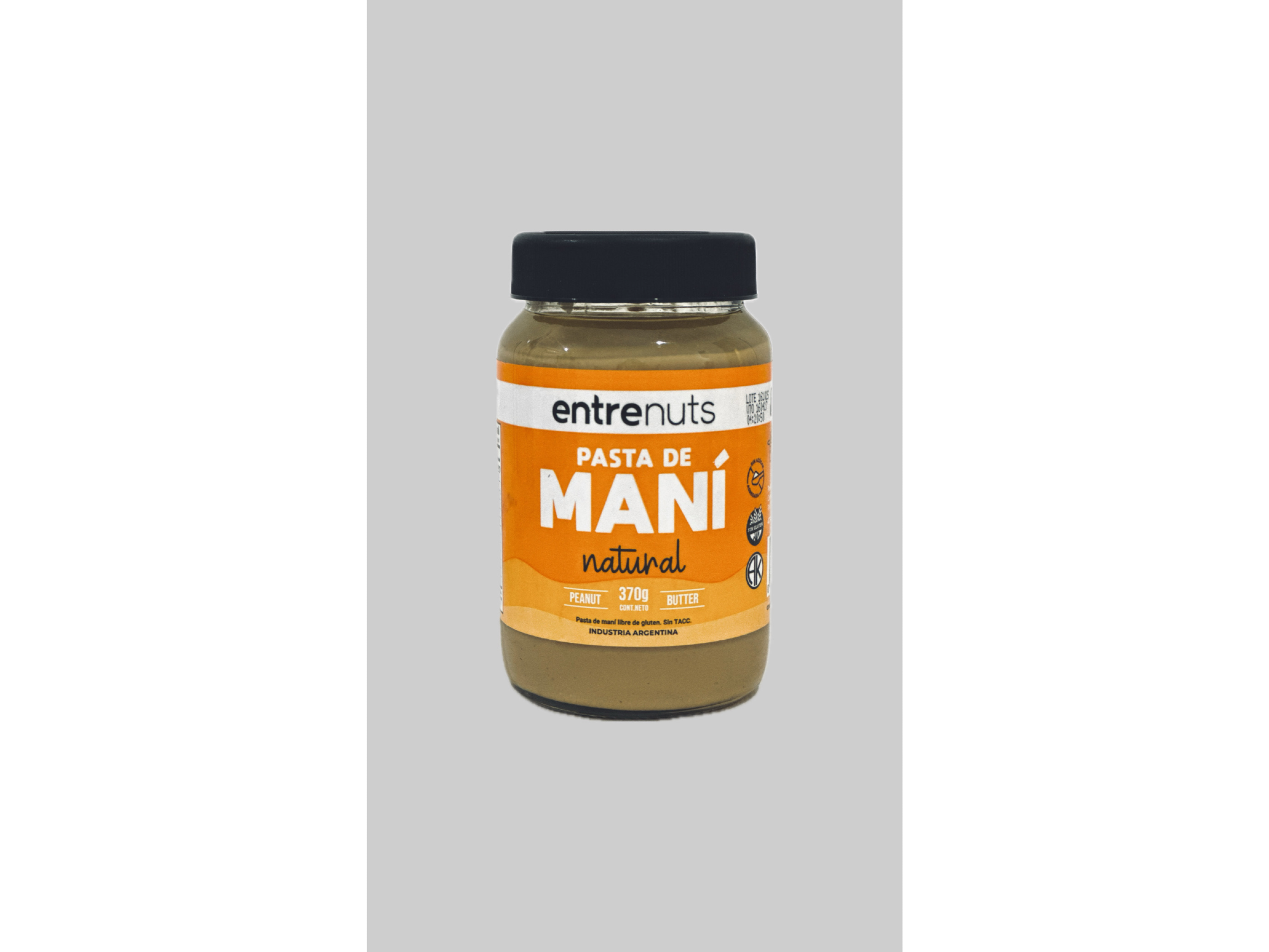 PASTA DE MANÍ NATURAL