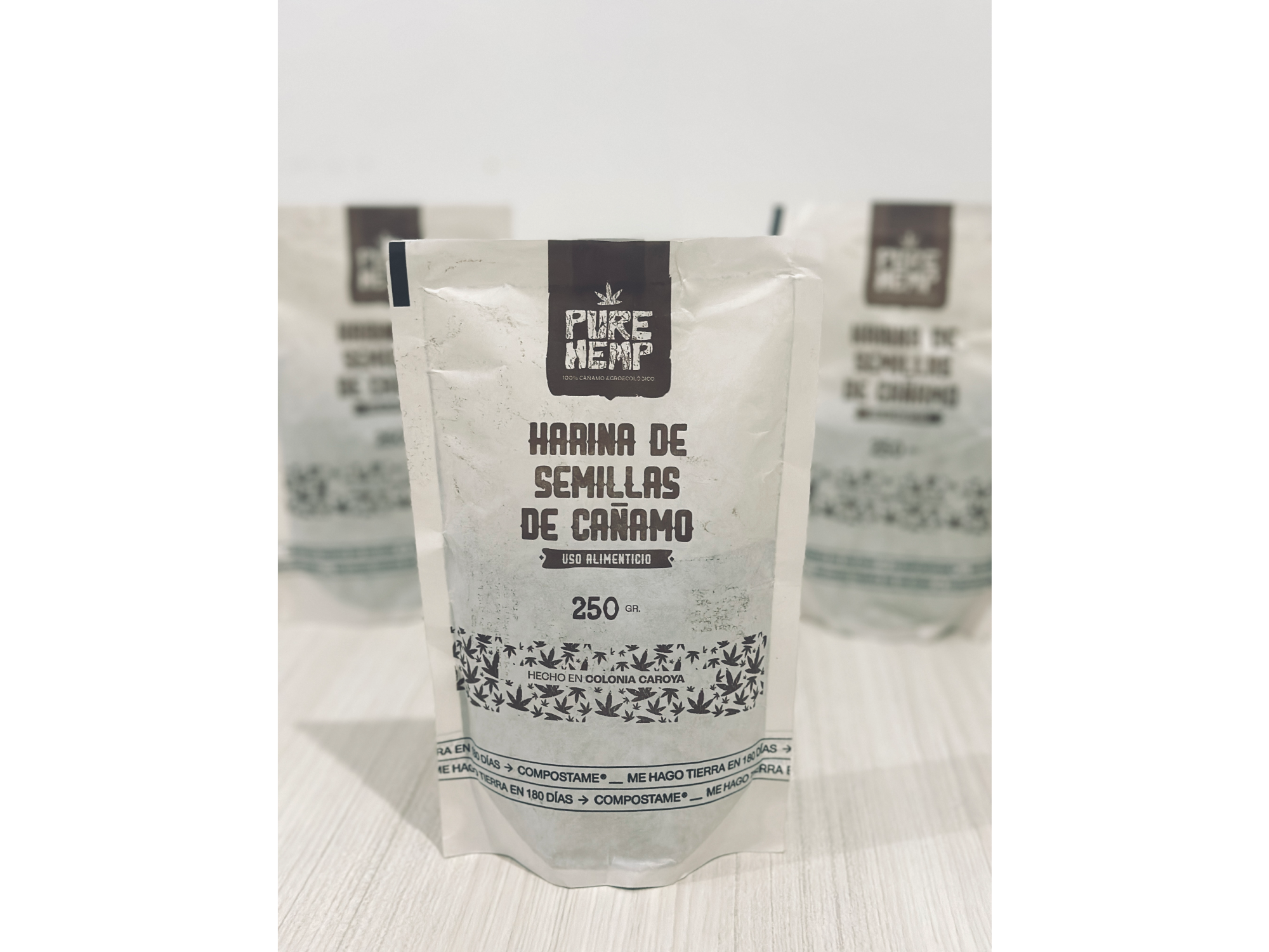 HARINA DE SEMILLAS DE CÁÑAMO de NUTRICBA