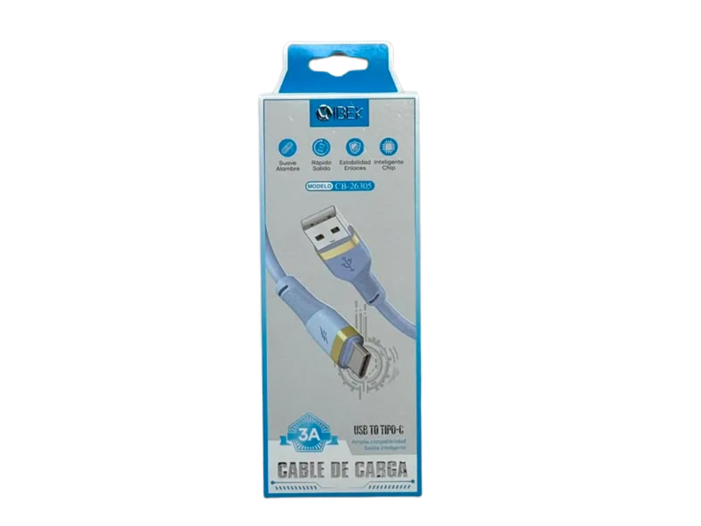 Cable USB IBEK Tipo C