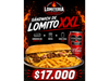 Sándwich de Lomito XXL + papas + bebida
