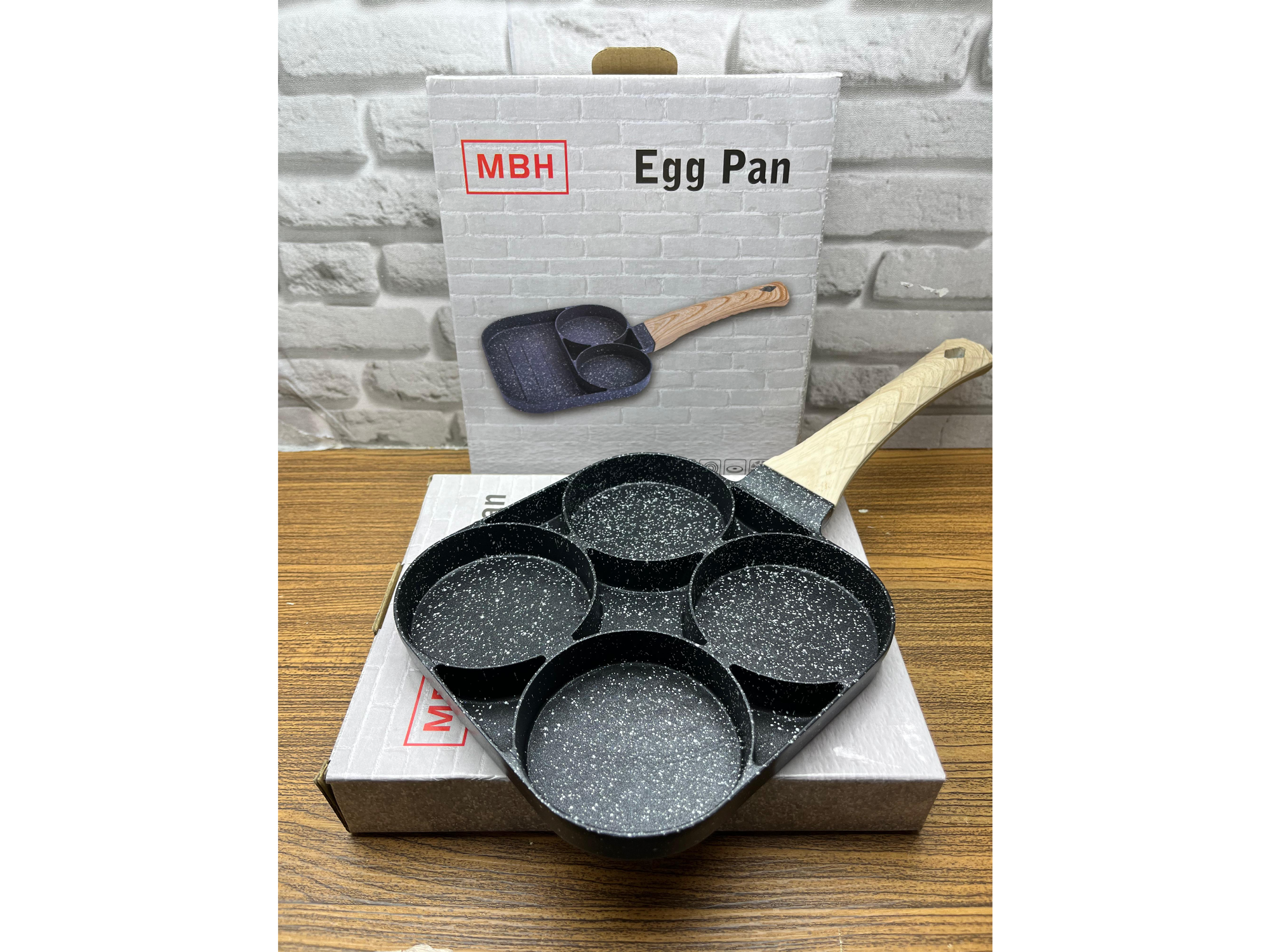 🍳Sartén Antiadherente para Huevos – 4 porciones🍳