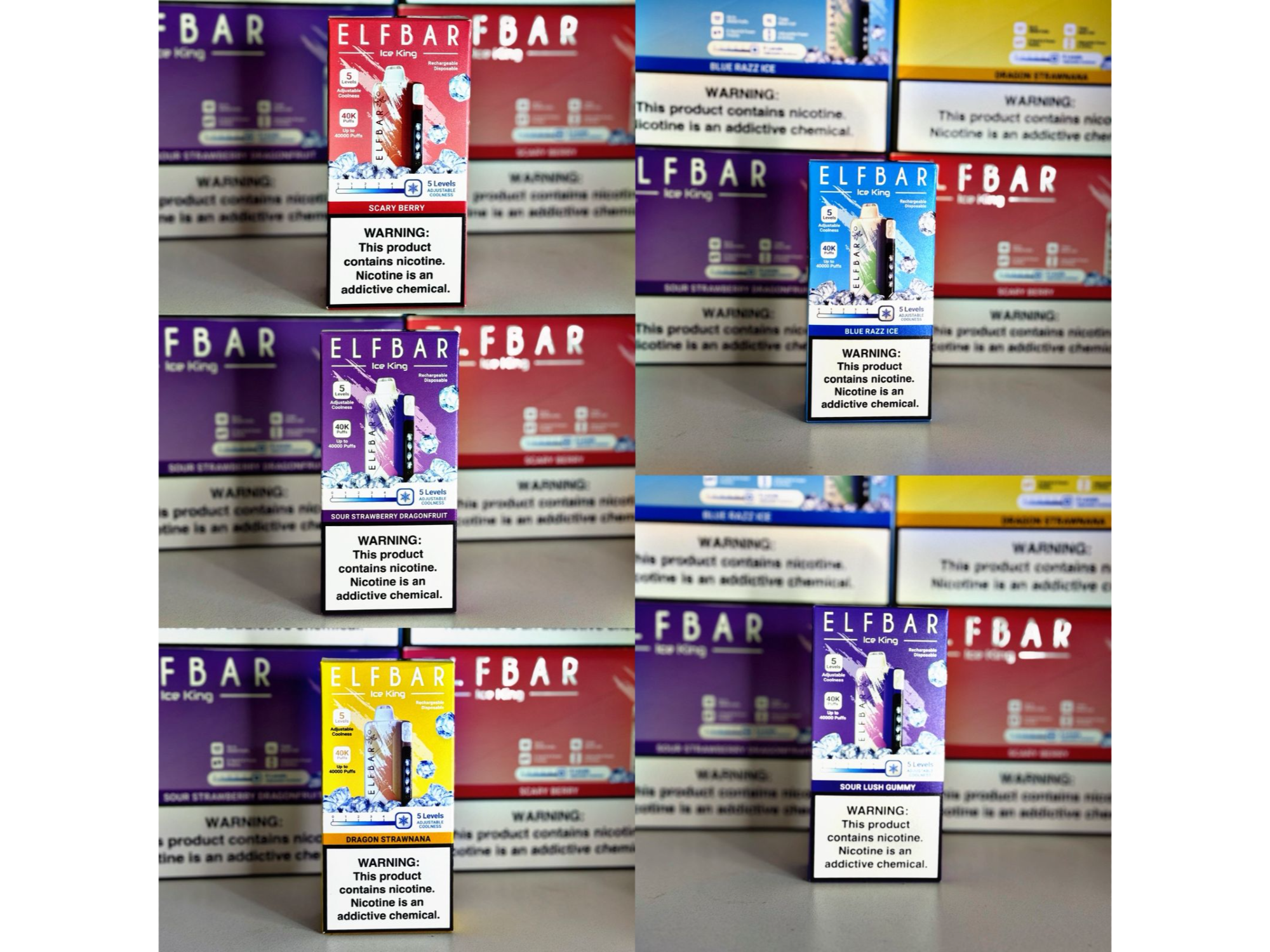VAPER ELFBAR DE 40.000 PUFF*