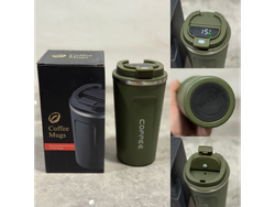 ☕ Vaso térmico inteligente con medidor digital de temperatura ☕