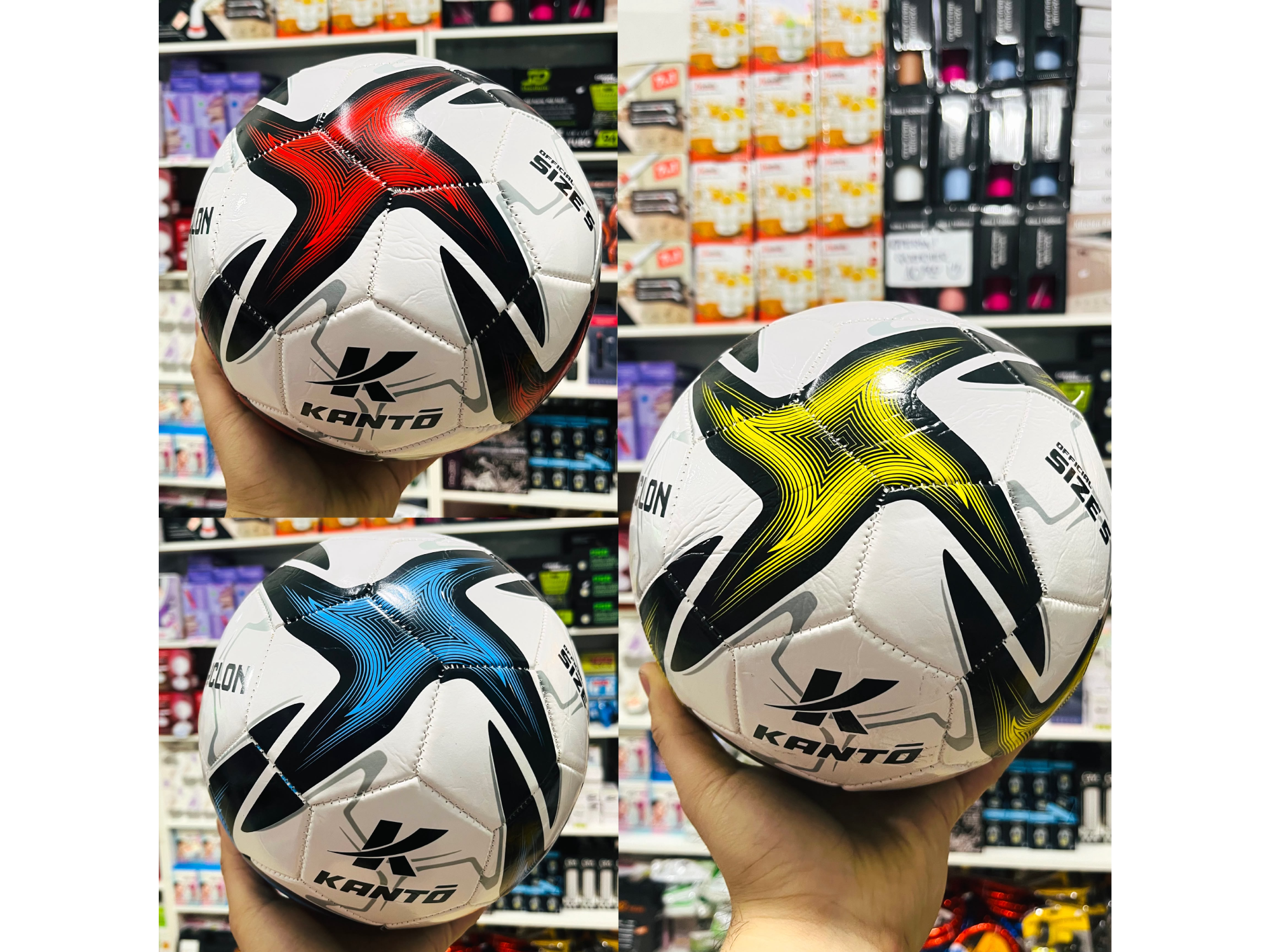 ⚽Pelota de Fútbol Kanto – Diseño Deportivo🔥 Cod: 56121