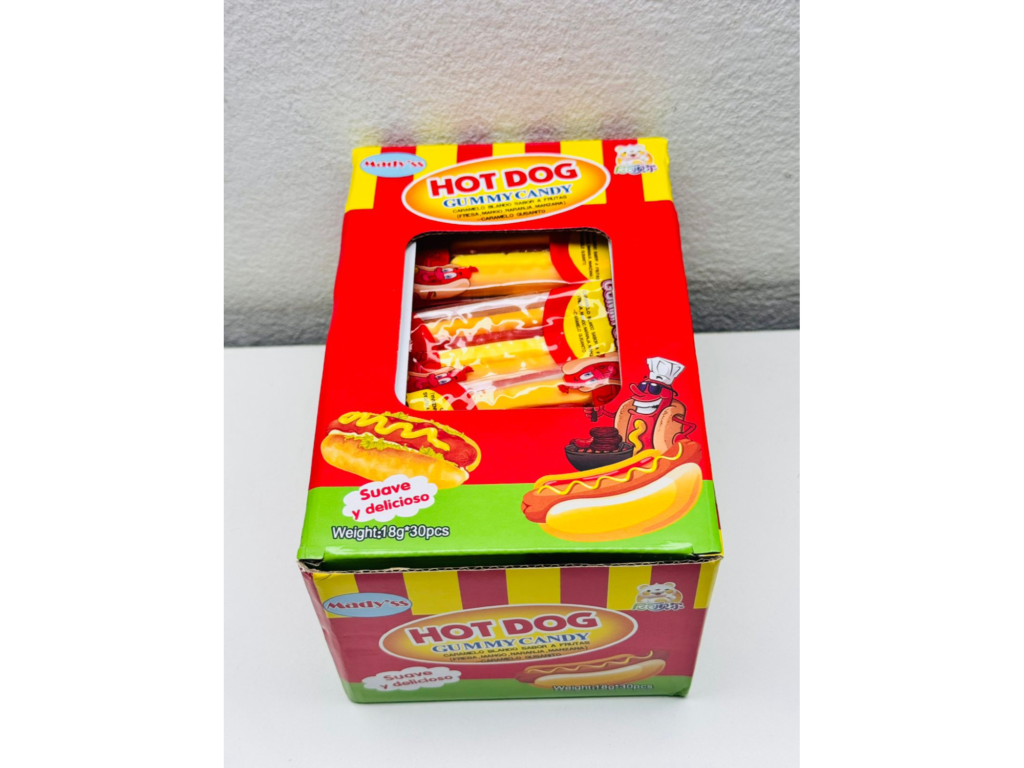 Hot Dog Gummy Candy