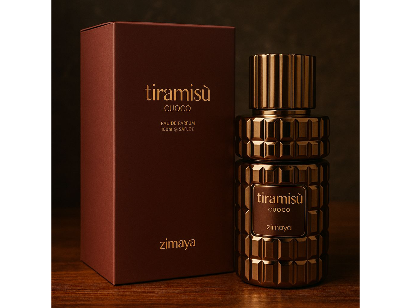 *🍯TIRAMISU DE COCO ZIMAYA🍯* 🔮Una deliciosa mezcla de notas de café, vainilla y cacao, con toques cremosos y almendrados que evocan el clásico tiramisú 🌠