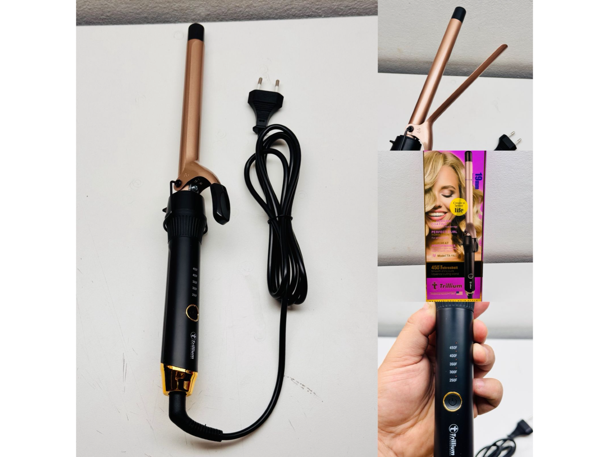 ✨BUCLERA PROFESIONAL TRILLIUM 19 mm✨