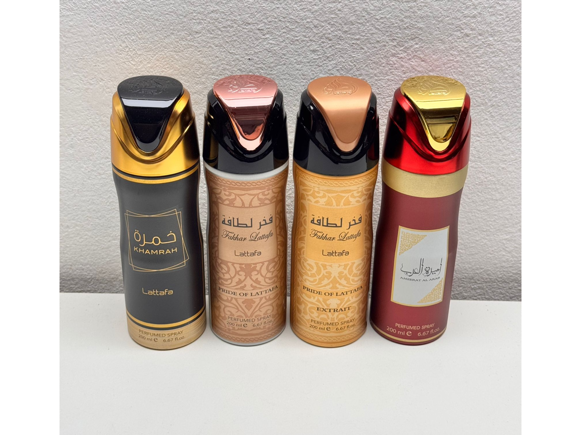 DESODORANTES, LATTAFA Y ALHAMBRA 200ML