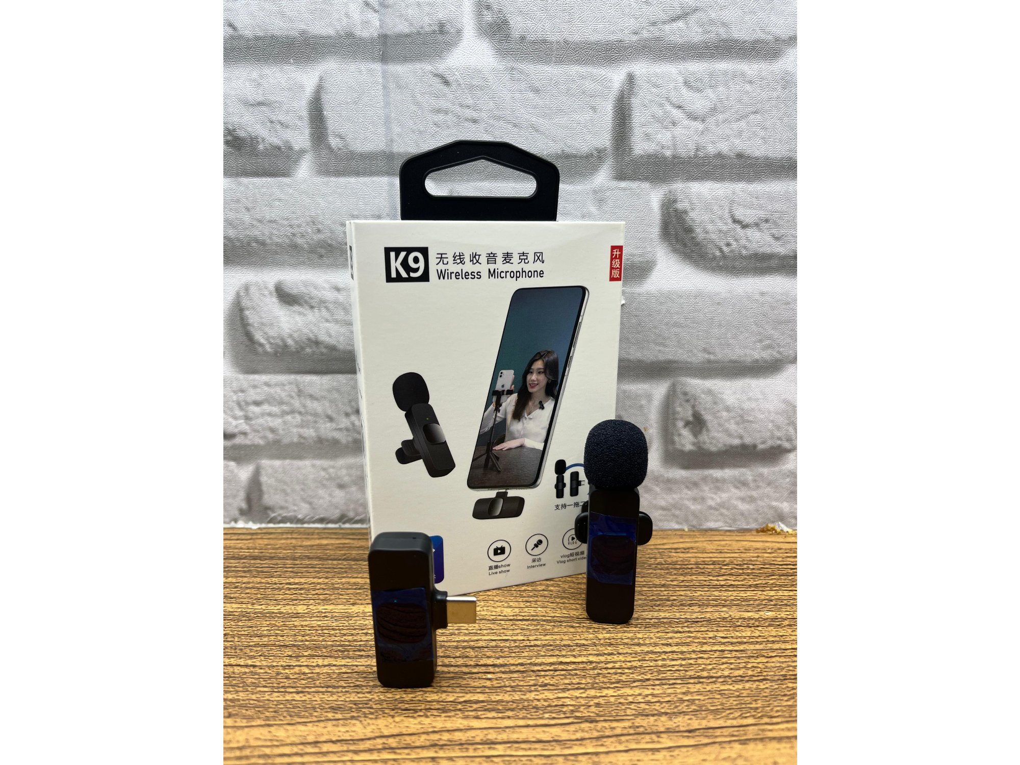 🎙️Micrófono Inalámbrico K9 para Celular🎙️