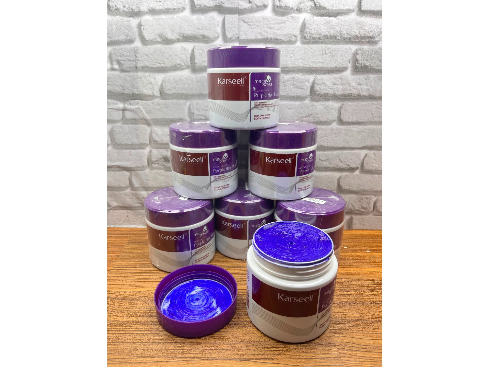 💜Karseell Purple Hair Mask 500ml – Maca Essence💜