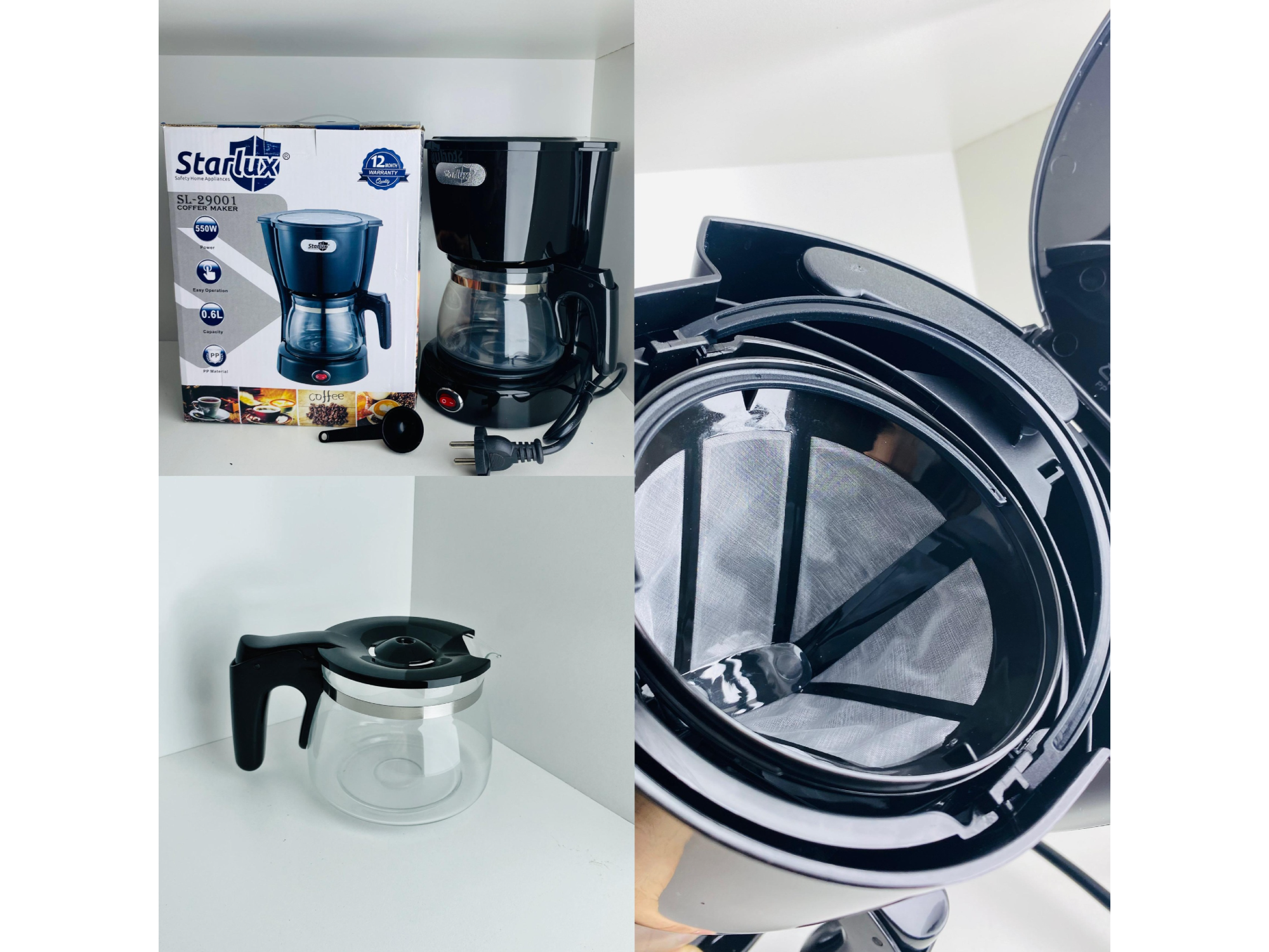 CAFETERA ELÉCTRICA STARLUX