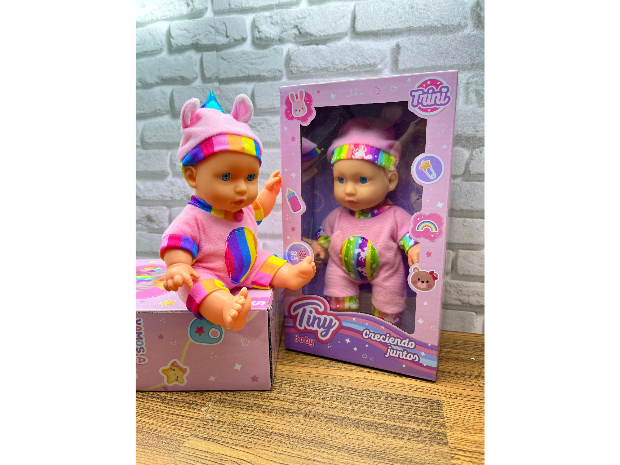 🦄👶Muñequita Tiny Baby 22👶🦄